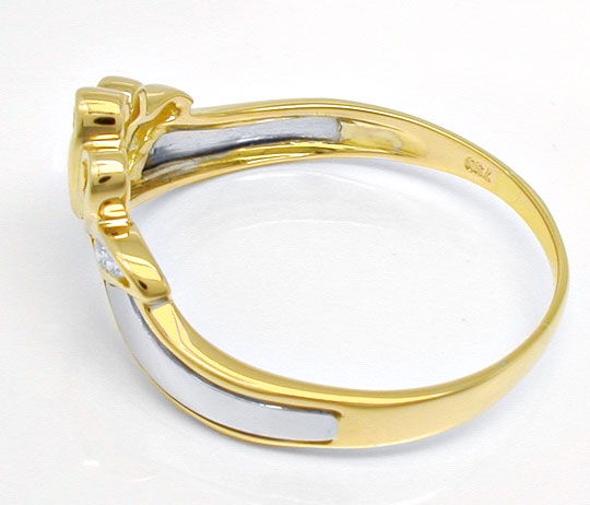 Foto 3 - Wunderschöner Fächer Brillant-Diamant-Ring, S3826